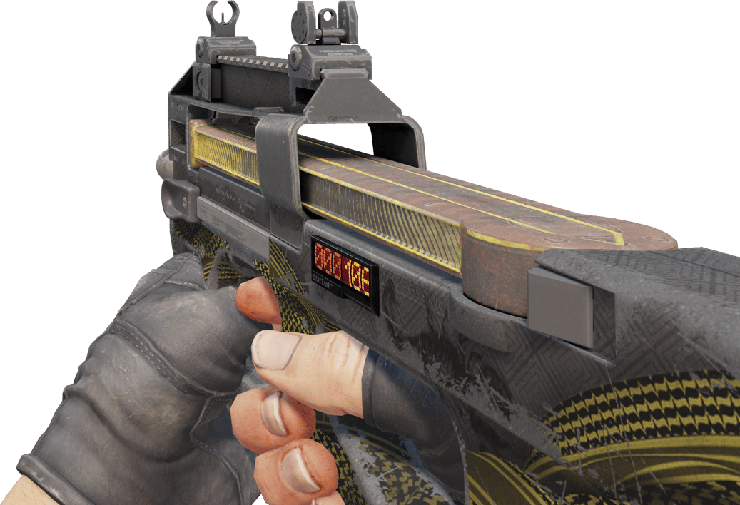 Preview image 3 of StatTrak™ P90 | Guerre désertique (Usée)