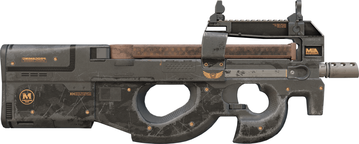 Preview image 2 of StatTrak™ P90 | Elite Build (BS - Mòn qua thực chiến)