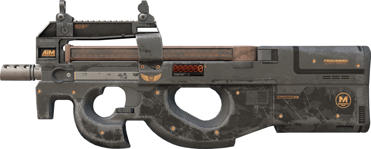Preview image 1 of StatTrak™ P90 | Elite Build (BS - Mòn qua thực chiến)
