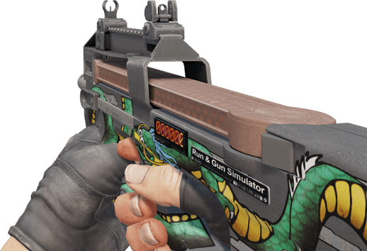 Preview image 3 of StatTrak™ P90 | 청룡 (거의 깨끗한)