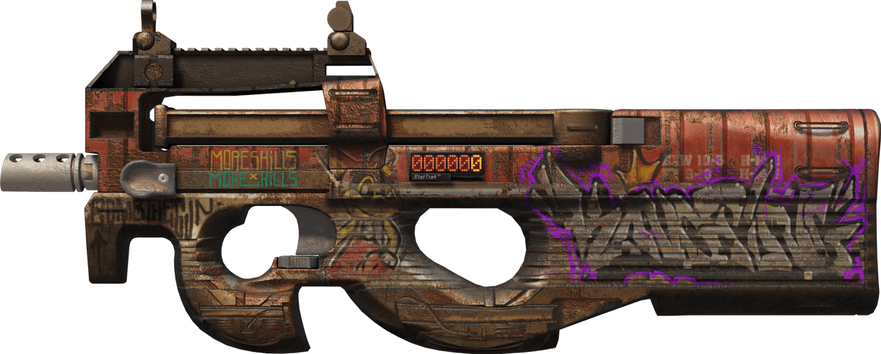 Preview image 1 of StatTrak™ P90 | Freight (Segnato dalle battaglie)