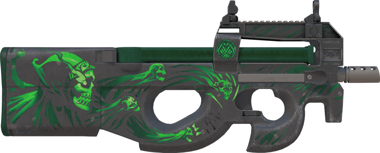 Preview image 2 of StatTrak™ P90 | Grimm (Marquée par les combats)