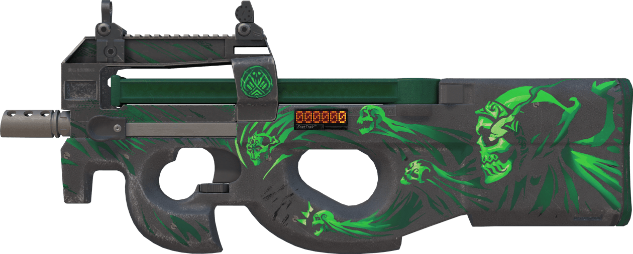 Preview image 1 of StatTrak™ P90 | Grimm (Très peu usée)