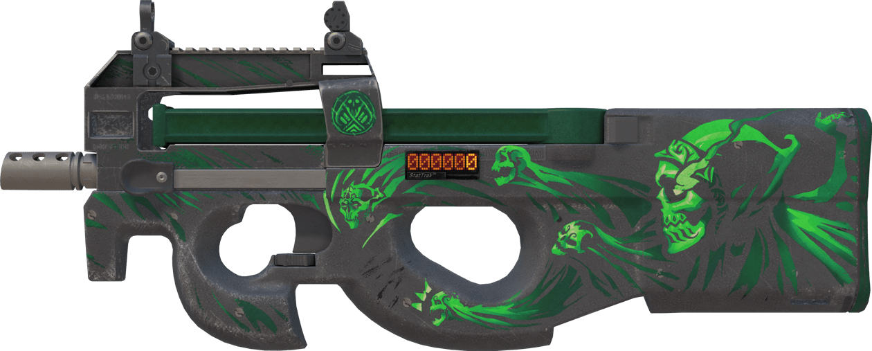 Preview image 1 of StatTrak™ P90 | Grimm (Usée)