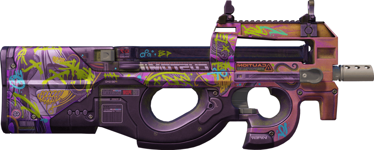 Preview image 2 of StatTrak™ P90 | Neokrólowa (po ciężkich walkach)