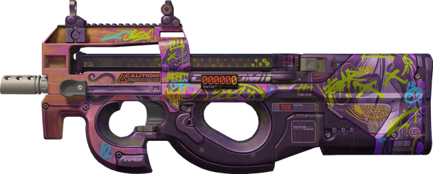 StatTrak™ P90 | Neokrólowa (po ciężkich walkach)