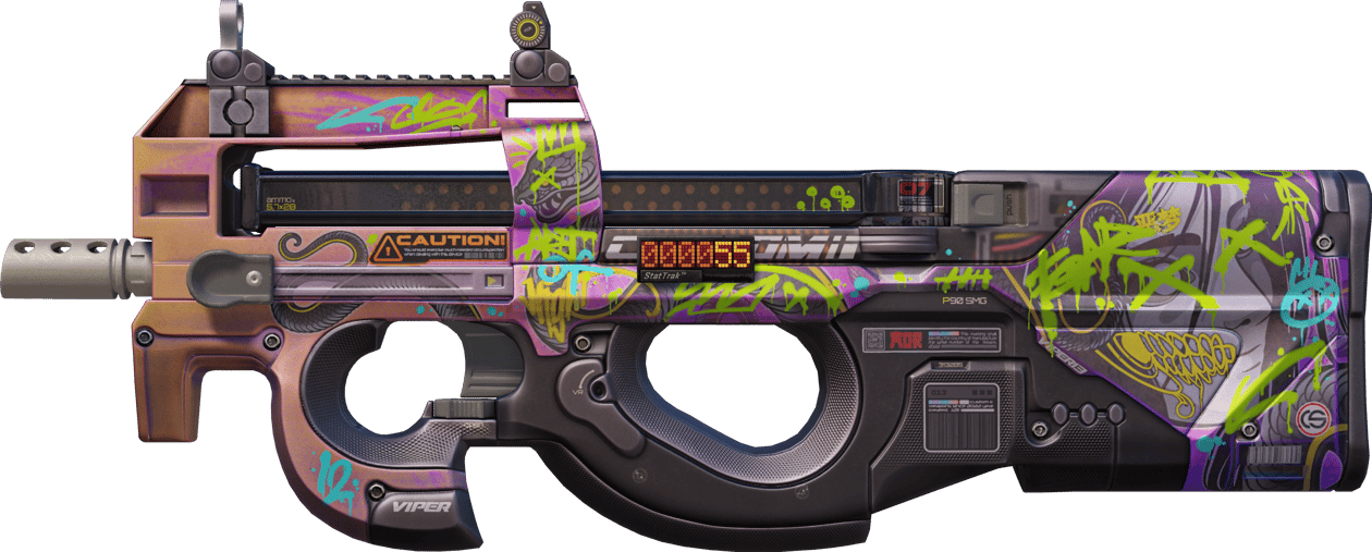 Preview image 1 of StatTrak™ P90 | Neoqueen (Factory New)