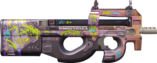 Preview image 2 of StatTrak™ P90 | Neoqueen (มีรอยถลอกเล็กน้อย)
