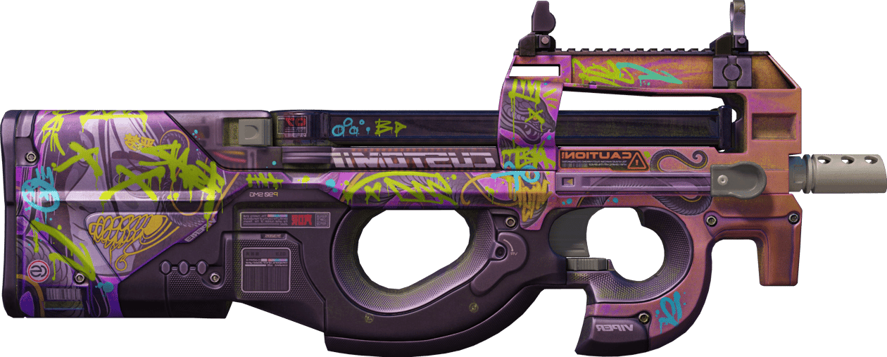 Preview image 2 of StatTrak™ P90 | Neoqueen (Com Muito Uso)