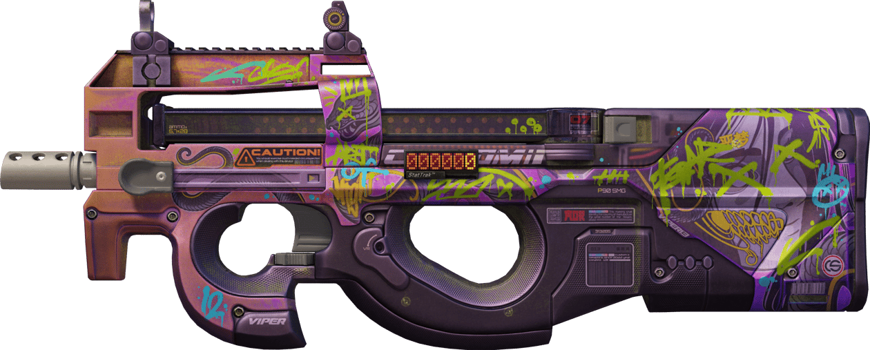 Preview image 1 of StatTrak™ P90 | Neoqueen (Com Muito Uso)