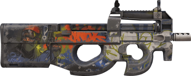 Preview image 2 of StatTrak™ P90 | Nostalgia (Well-Worn)