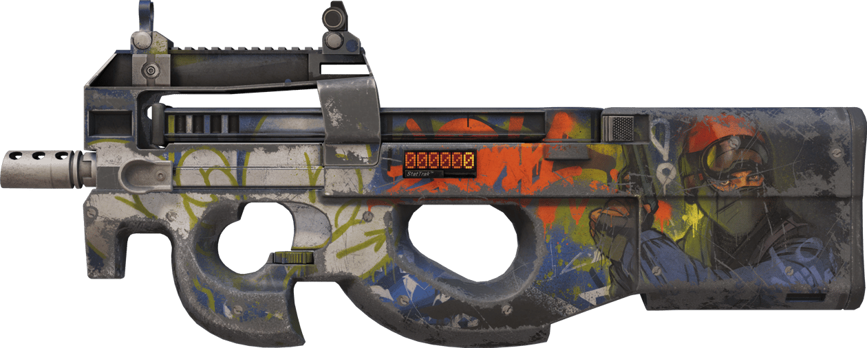 Preview image 1 of StatTrak™ P90 | Nostalgia (かなり摩耗)