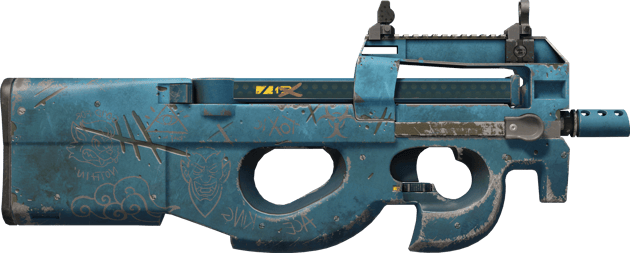 Preview image 2 of StatTrak™ P90 | Vagabund (Kampfspuren)