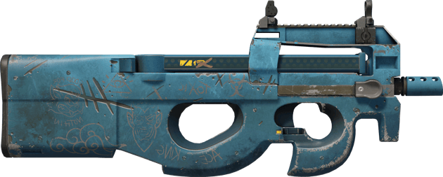 Preview image 2 of StatTrak™ P90 | Vagabund (Abgenutzt)