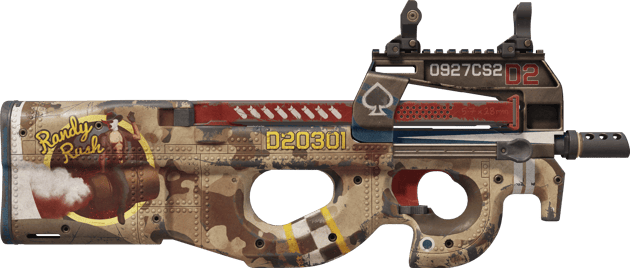 Preview image 2 of StatTrak™ P90 | Randy Rush (Kampfspuren)
