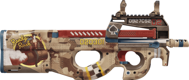 Preview image 2 of StatTrak™ P90 | Randy Rush (Fabrikneu)