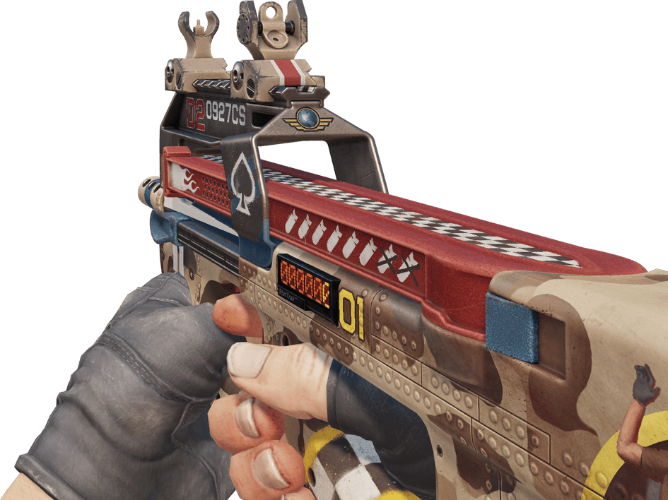 Preview image 3 of StatTrak™ P90 | Randy Rush (Fabrikneu)