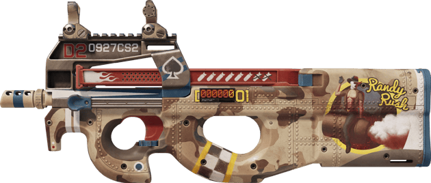 StatTrak™ P90 | Randy Rush (Fabrikneu)