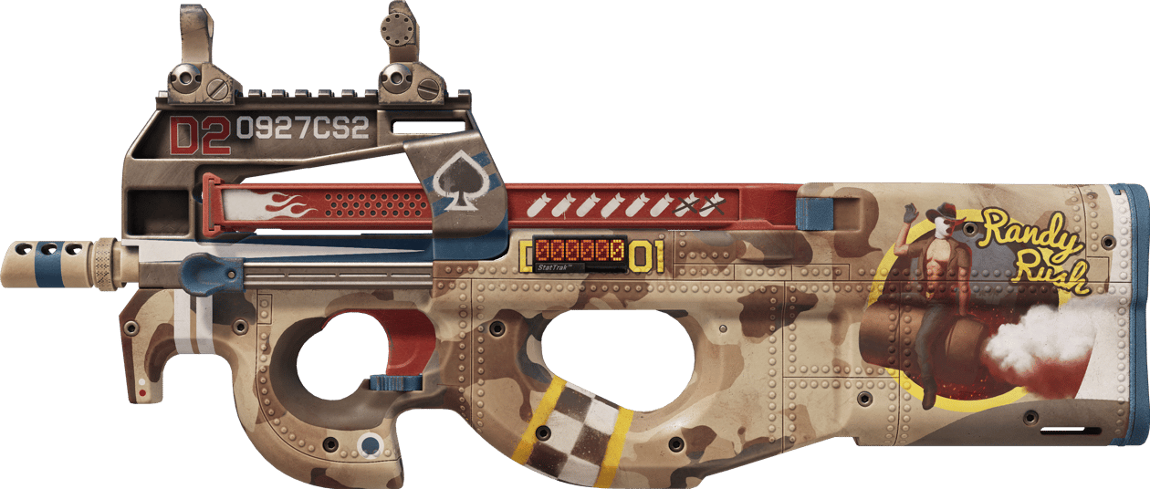 Preview image 1 of StatTrak™ P90 | Randy Rush (Fabrikneu)