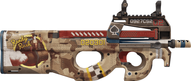Preview image 2 of StatTrak™ P90 | Randy Rush (Einsatzerprobt)
