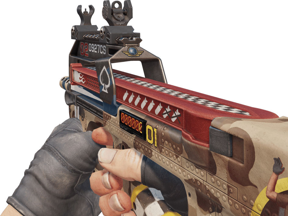 Preview image 3 of StatTrak™ P90 | Randy Rush (Très peu usée)
