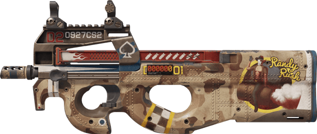 StatTrak™ P90 | Randy Rush (Abgenutzt)