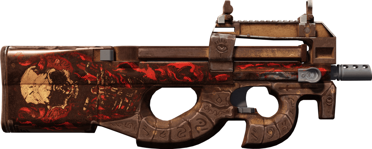 Preview image 2 of StatTrak™ P90 | 얕은 무덤 (전투로 닳고 닳은)