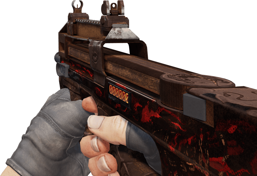 Preview image 3 of StatTrak™ P90 | 얕은 무덤 (전투로 닳고 닳은)