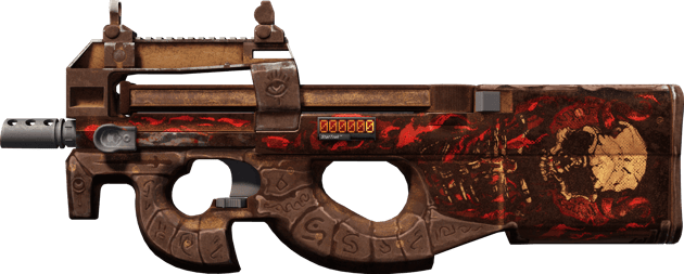 StatTrak™ P90 | Shallow Grave (Segnato dalle battaglie)