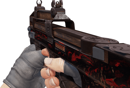 Preview image 3 of StatTrak™ P90 | Shallow Grave (Consumato)