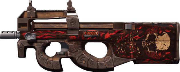 StatTrak™ P90 | Shallow Grave (Consumato)