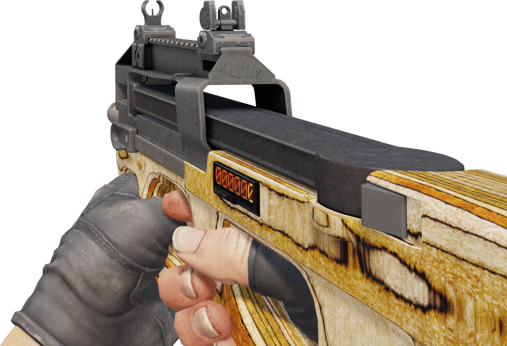 Preview image 3 of StatTrak™ P90 | Shapewood (Minimal Wear)