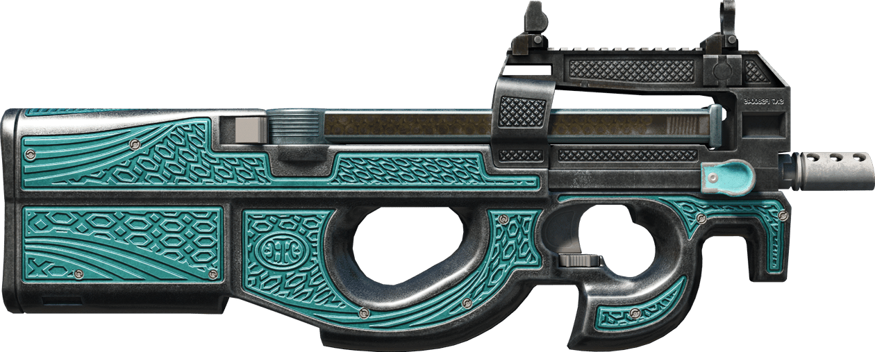 Preview image 2 of StatTrak™ P90 | Traction (Com Muito Uso)