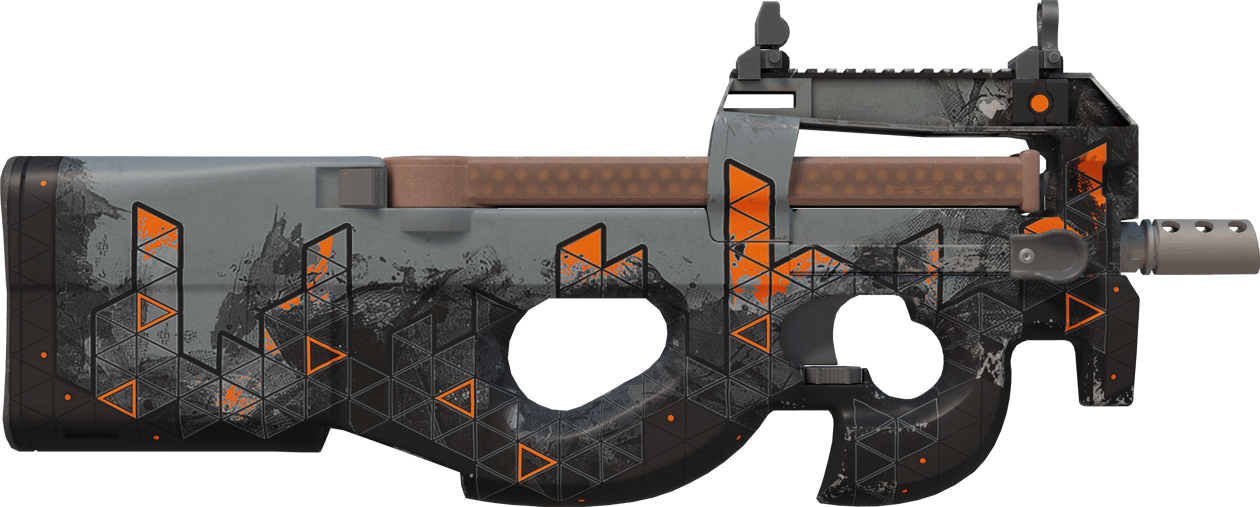 Preview image 2 of StatTrak™ P90 | Trigon (ผ่านการทดสอบภาคสนาม)