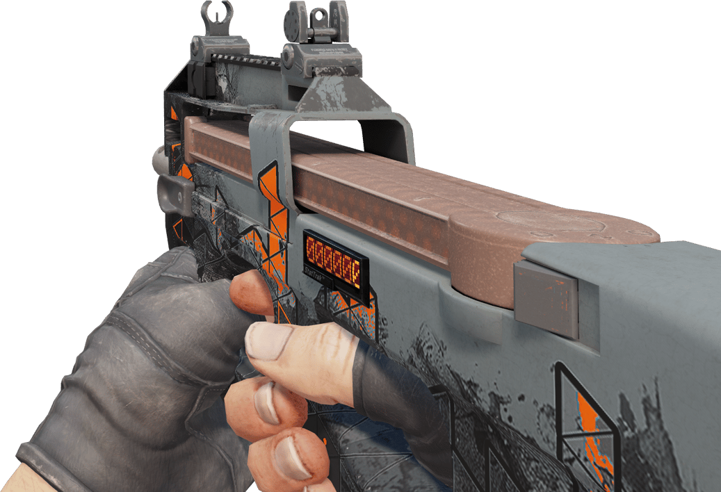 Preview image 3 of StatTrak™ P90 | Trigon (ผ่านการทดสอบภาคสนาม)