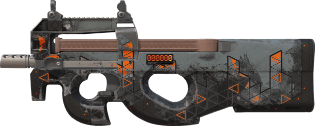 StatTrak™ P90 | Üçgen (Eskimiş)