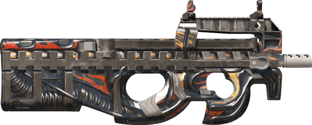 Preview image 2 of StatTrak™ P90 | Gas a fondo (Deplorable)