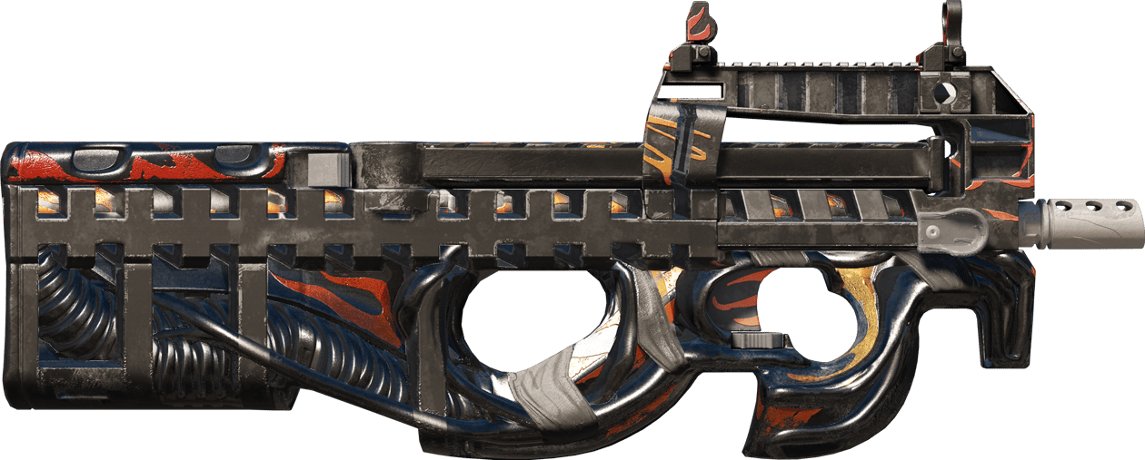 Preview image 2 of StatTrak™ P90 | Vent Rush (Field-Tested)