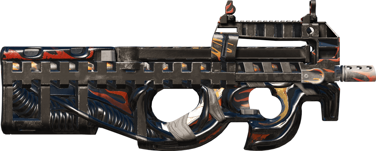 Preview image 2 of StatTrak™ P90 | Gas a fondo (Casi nuevo)