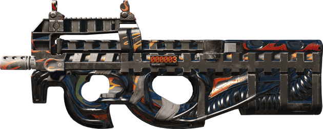 StatTrak™ P90 | Vent Rush (Minimal Wear)