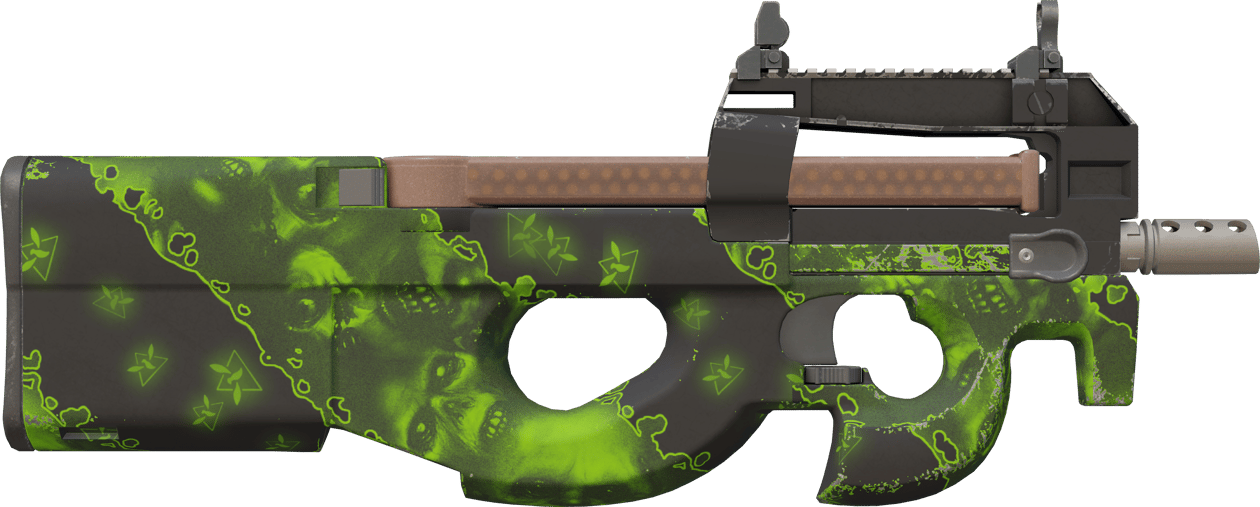 Preview image 2 of StatTrak™ P90 | Virus (Factory New)