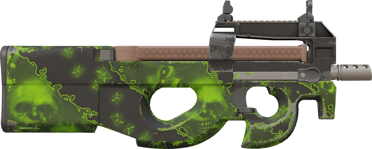 Preview image 2 of StatTrak™ P90 | Virus (Field-Tested)