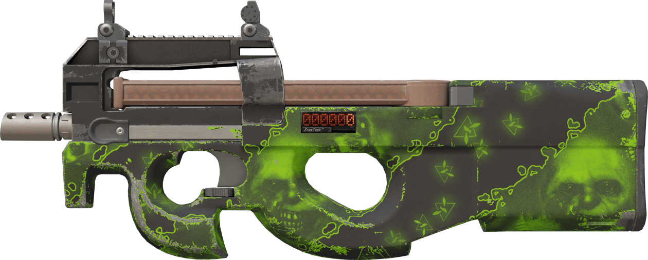 Preview image 1 of StatTrak™ P90 | Virus (Field-Tested)