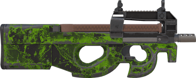 Preview image 2 of StatTrak™ P90 | Virus (มีรอยถลอกอย่างมาก)