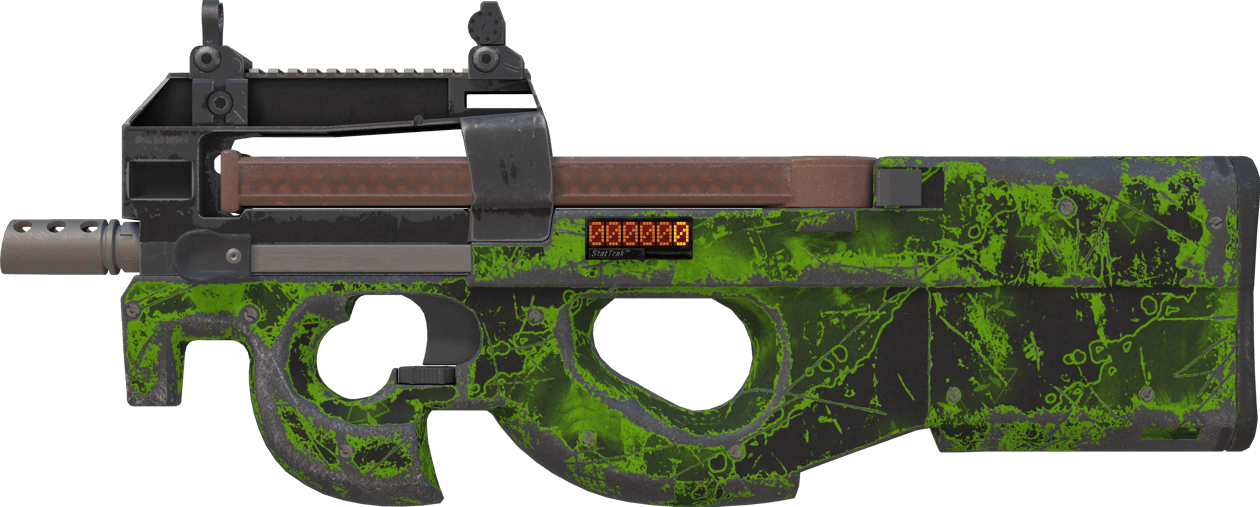 Preview image 1 of StatTrak™ P90 | Virus (Abgenutzt)
