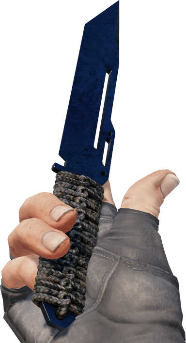 Preview image 3 of ★ StatTrak™ 系绳匕首 | 蓝钢 (略有磨损)