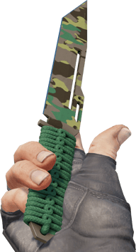 Preview image 3 of ★ StatTrak™ 系绳匕首 | 北方森林 (略有磨损)