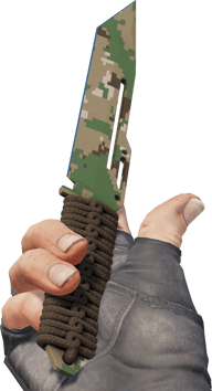 Preview image 3 of ★ StatTrak™ Paracord Knife | Forest DDPAT (Minimal Wear)