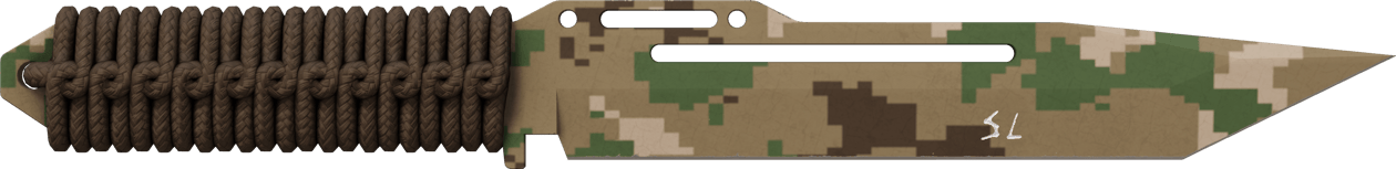 Preview image 1 of ★ StatTrak™ Dao Paracord | Forest DDPAT (MW - Trầy ít)