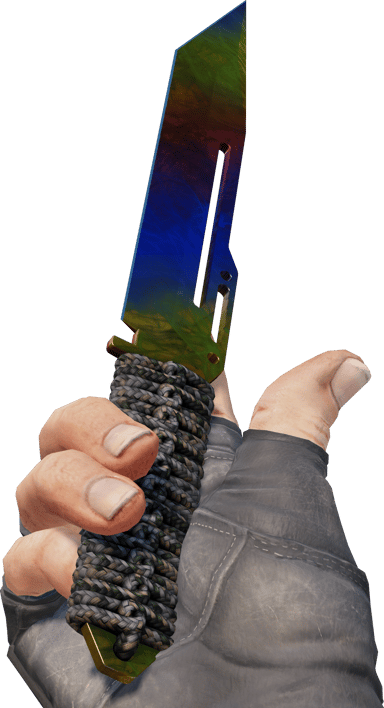 Preview image 3 of ★ StatTrak™ Paraşüt Kordonu Saplı Bıçak | Solgun Mermer (Fabrikadan Yeni Çıkmış)